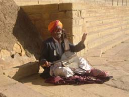 Musicista Indiano a Jaisalmer