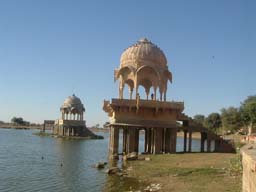 Lago Gadisar a Jaisalmer - India