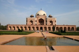La tomba di Humayun a Nuova Delhi, India