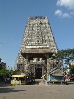 Tempio in Sud India