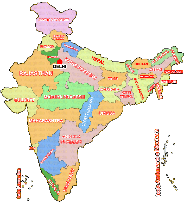 India - I monumenti in India