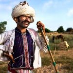 Uomo a Modhera, Gujarat – India