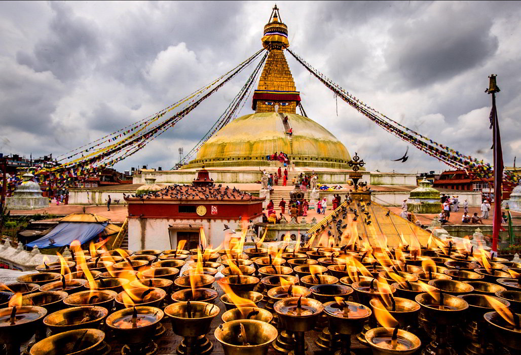 Swayambhunath, viaggio in Nepal