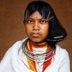 Donna tribale dongaria kond, Orissa – Viaggio per Rath Yatra Puri