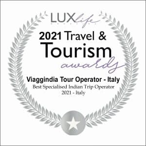 Vincitore premio - Miglior tour operator per India dall'Italia