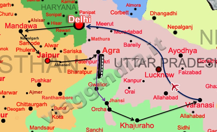 Viaggio in Nord India con Mandawa