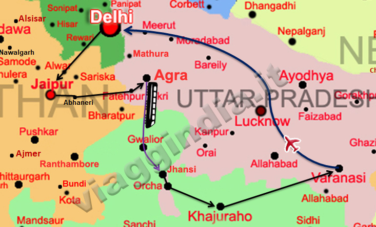 Viaggio in Nord India