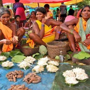 Mercato tribale di Nuageao, Informazioni Jeypore, Orissa - India